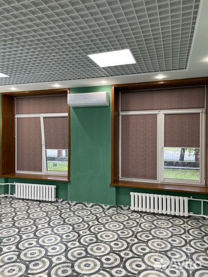 Кассетные рулонные шторы