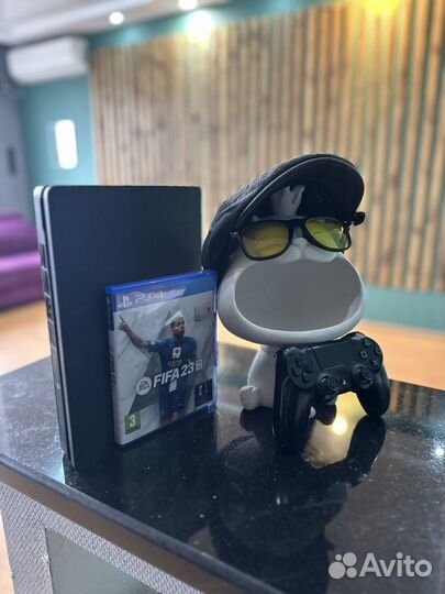 Sony playstation 4 slim 500gb +игры fifa23 и ufc 4