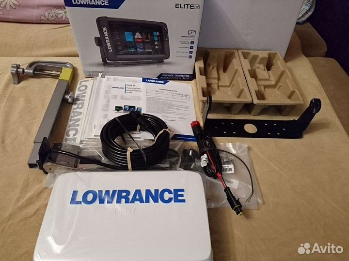 Эхолот-картплоттер Lowrance Elite-9 Ti2/AI3in1 ROW