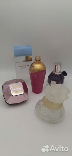 Пустые флаконы от туалетной воды