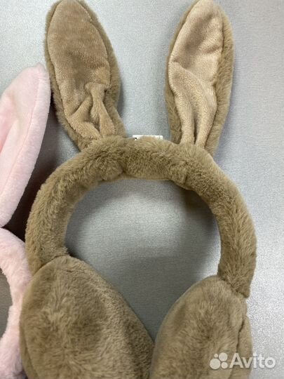 Наушники с заячьими ушками