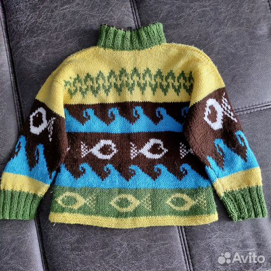 Кофточка на молнии, р.104 на 4-5 лет