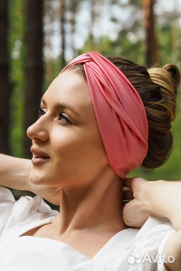 Повязка на голову под купальник и для прогулок