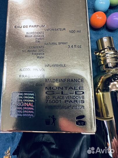 Montale Aoud Velvet 100ml