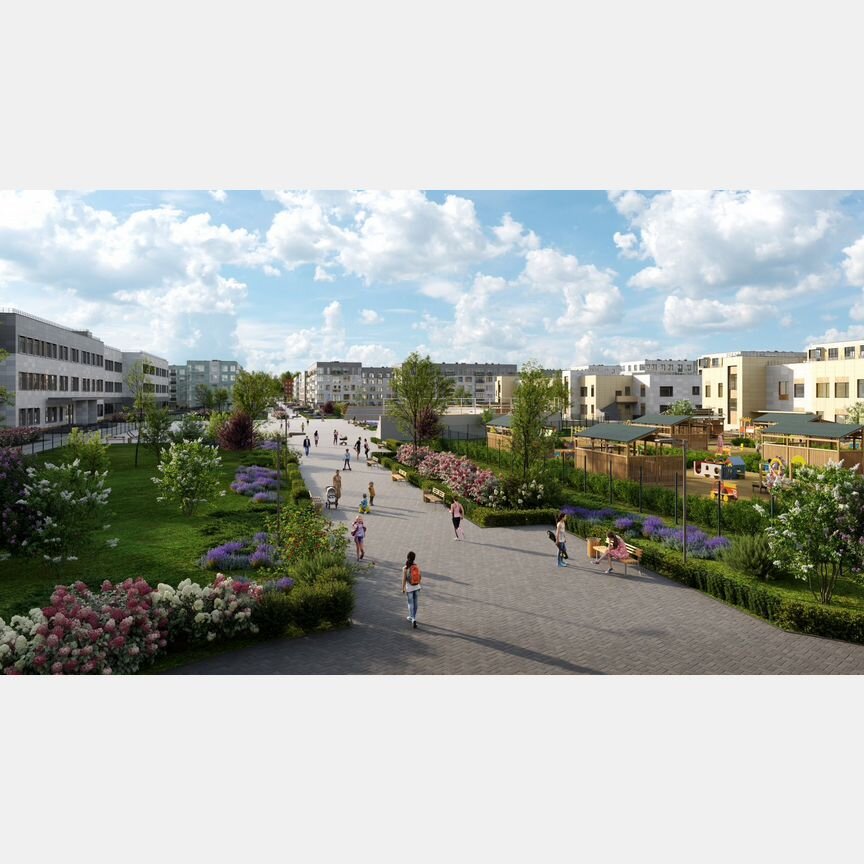 2-к. квартира, 65,9 м², 1/5 эт.