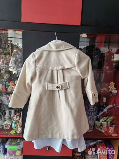 Пальто для девочки 122