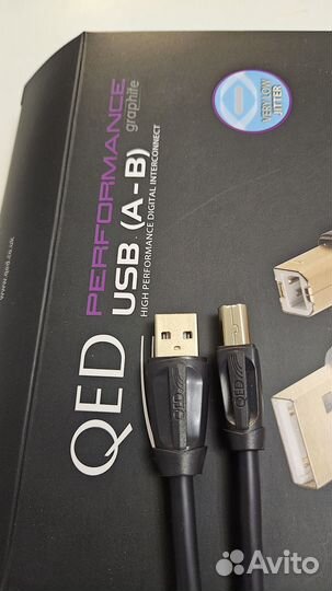 QED Performance USB Grafite 1.5m - как новый