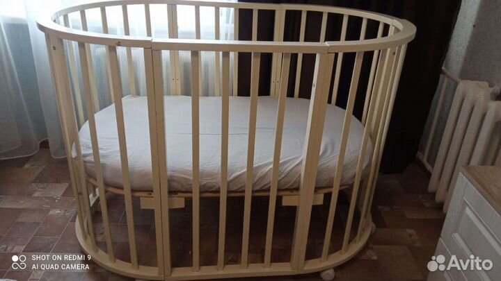 Детская кроватка трансформер