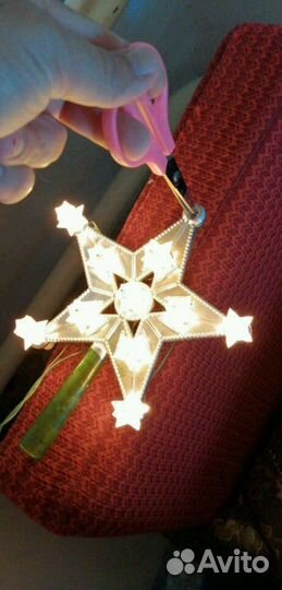 Звезда СССР гирлянда