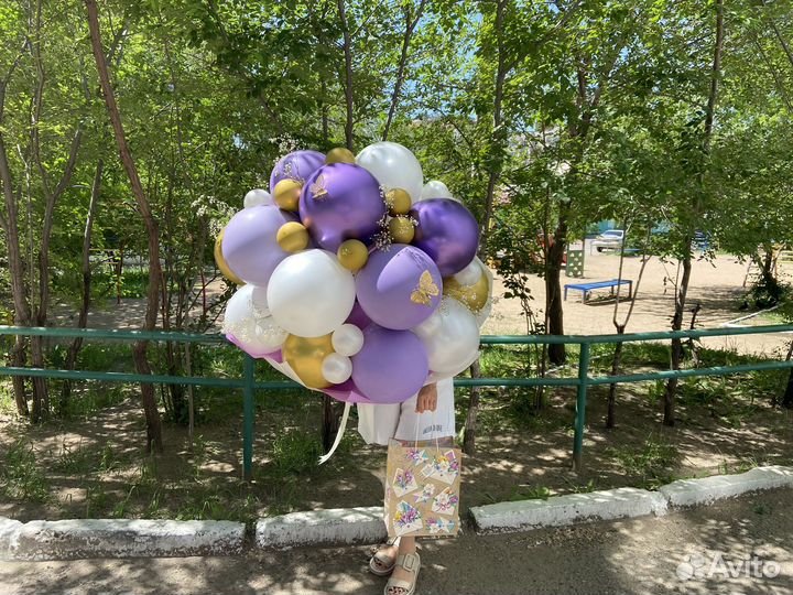 Букет гигант из шаров