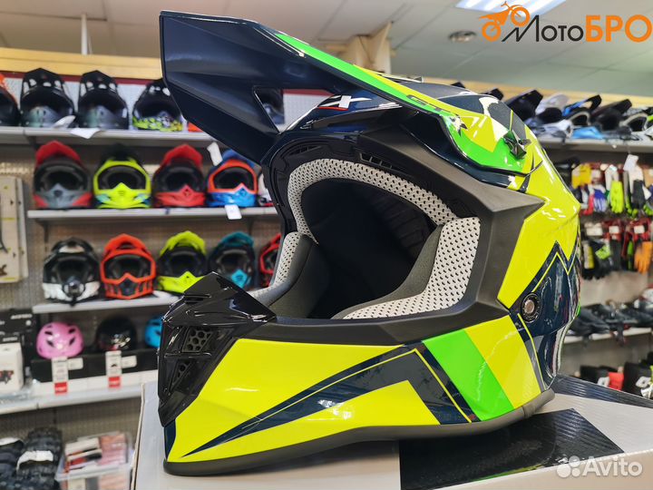 Шлем кроссовый GTX для мото и снегохода