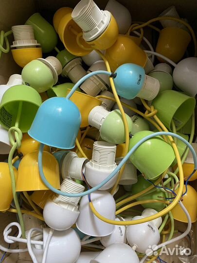 Плафоны разноцветные