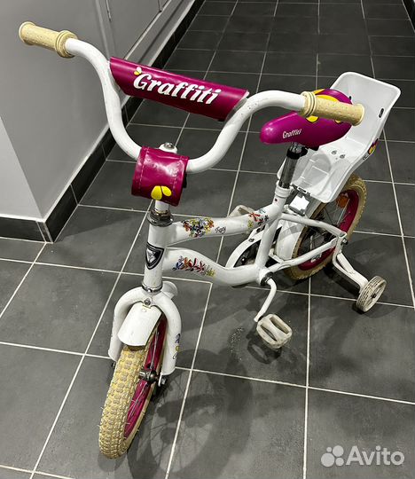 Детский велосипед 14 дюймов для девочки