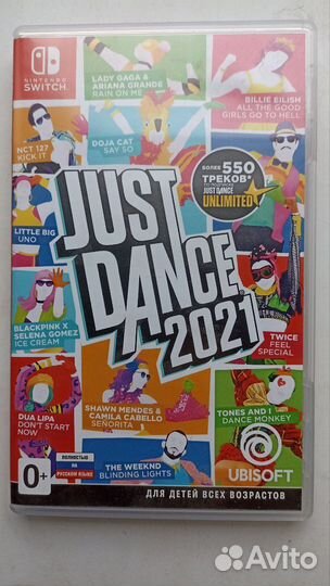 Nintendo switch Just Dance 2021