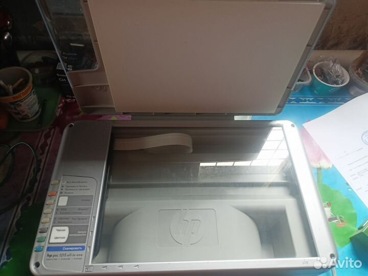 Цветной струйный принтер hp psc 1215 all-in-one