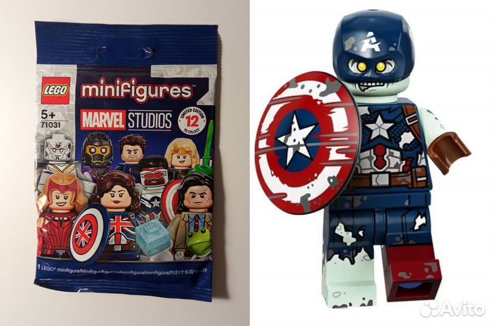 Lego Minifigures series 20,22, Marvel, Disney/2
