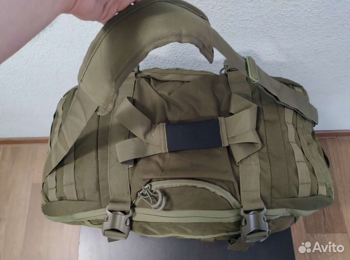 Сумка рюкзак тактическая 50л и 70л олива