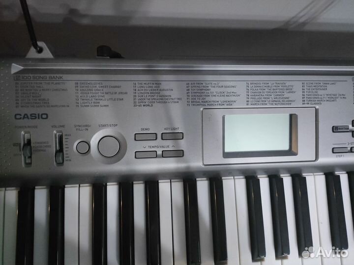 Синтезатор casio lk-125