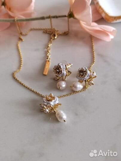 Серьги и кулон Les Nereides