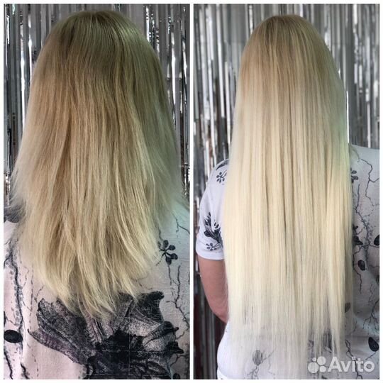 Наращивание биопротеиновых волос