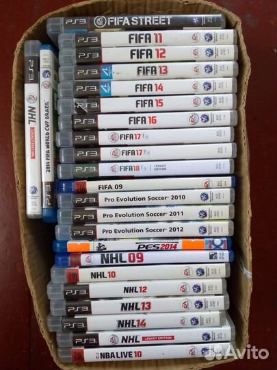 Диски на Sony PlayStation 3 + Sony 4