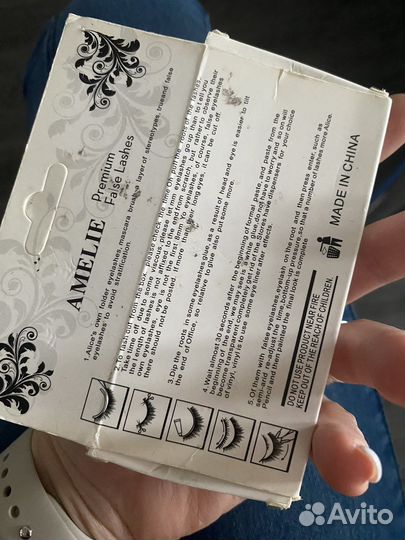 Ресницы накладные и клей для ресниц