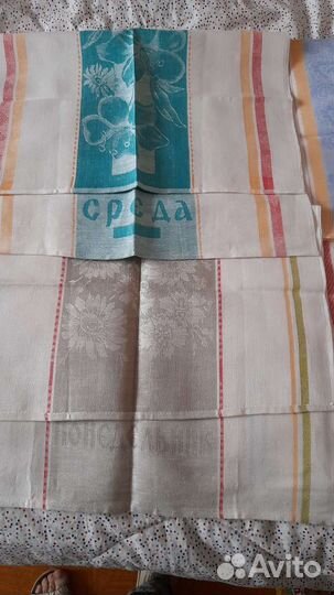 Ткани для полотенец, полотенце СССР лен