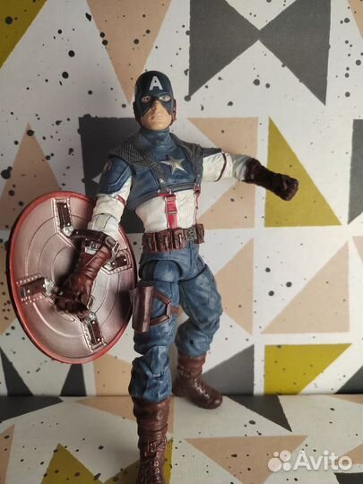 Коллекционная фигурка капитана Америки Marvel