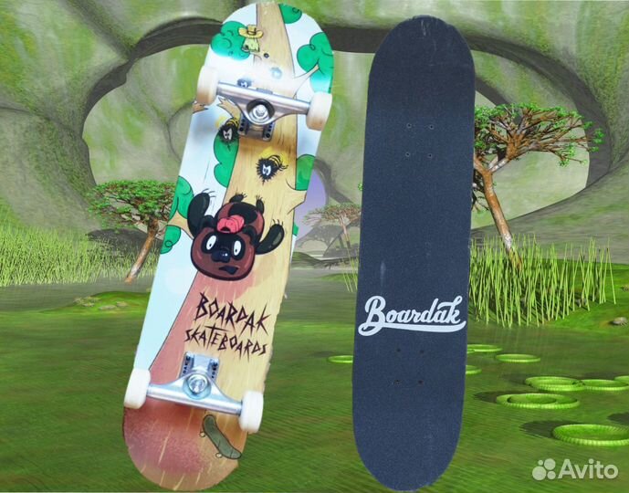 Скейтборд Boardak с Винни Пухом