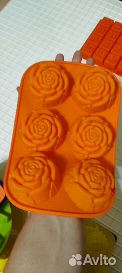 Силиконовые формы для выпечки, воска, гипса и мыла