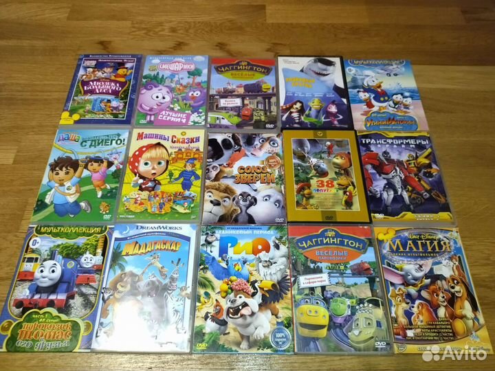 Мультфильмы, сказки + Dvd плеер Vitek VT-4002SR