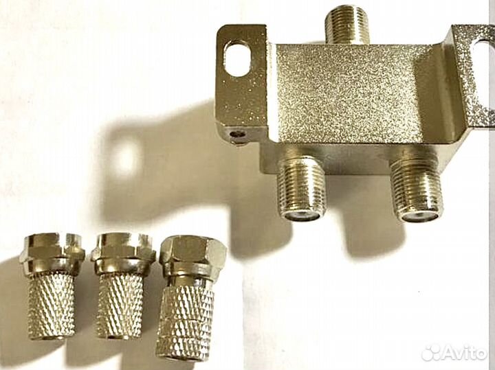 Делитель тв кабеля разъёмы F-типа