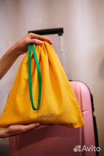 Льняные мешочки