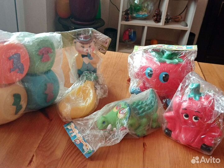 Коллекционное резиновые игрушки Совпластитал