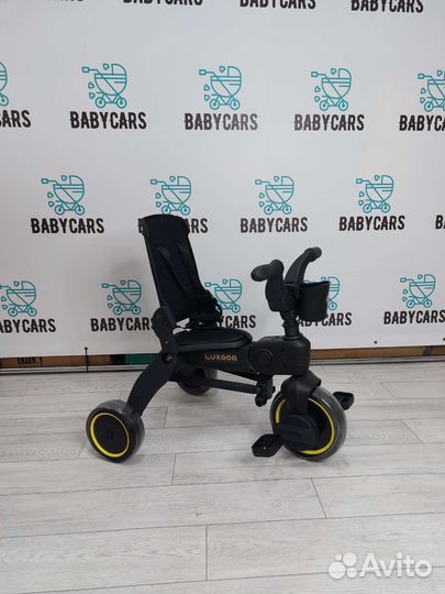 Велосипед коляска с ручкой Luxmom, новый