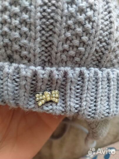 Детская теплая шапочка