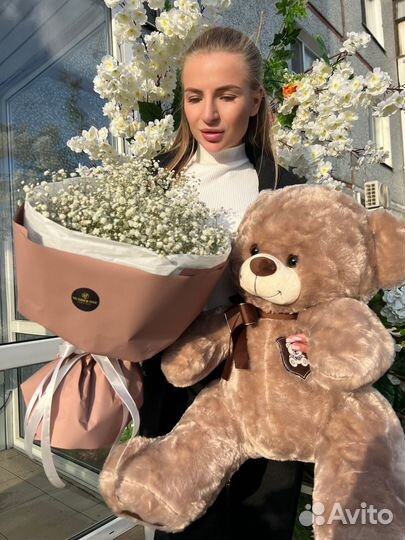 Живые цветы букеты