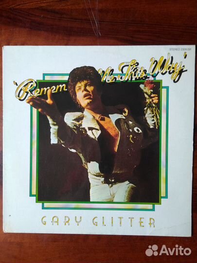 Виниловая пластинка Gary Glitter 1974