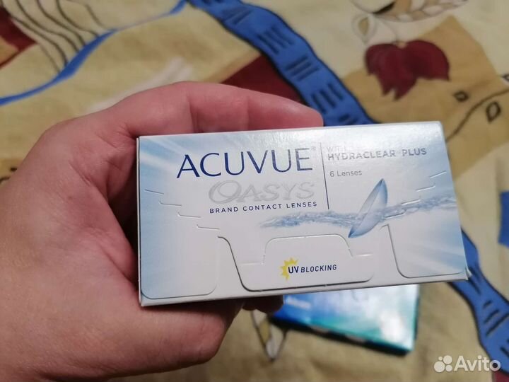 Линзы контактные acuvue