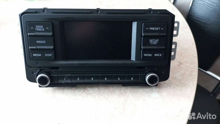 Магнитола штатная kia Рио