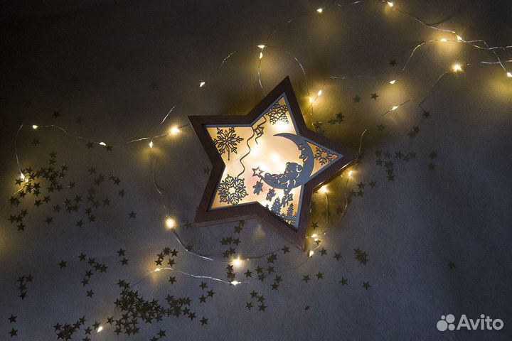 Ночник из фанеры 