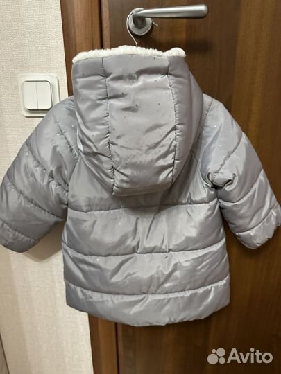 Зимняя куртка Jacadi на девочку (2 года, 88см)