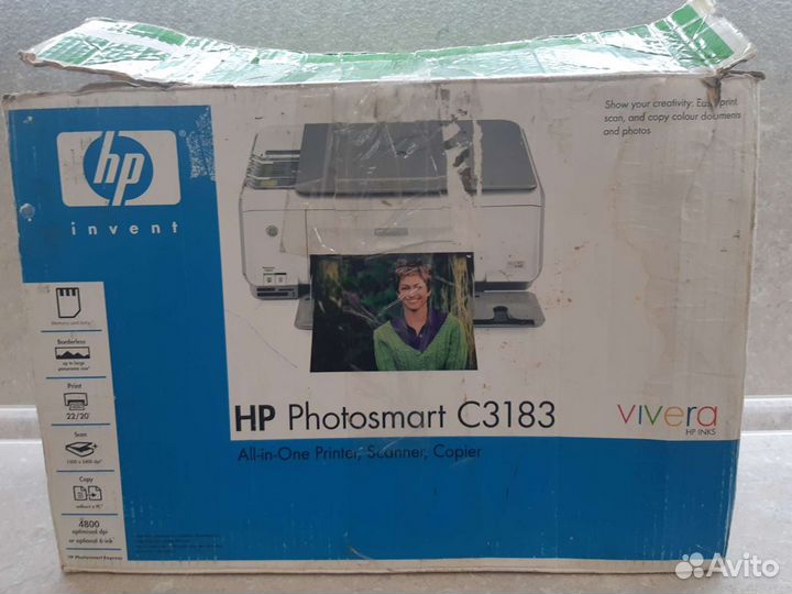 HP 3183 принтер,сканер, копир. Отправляю почтой, b