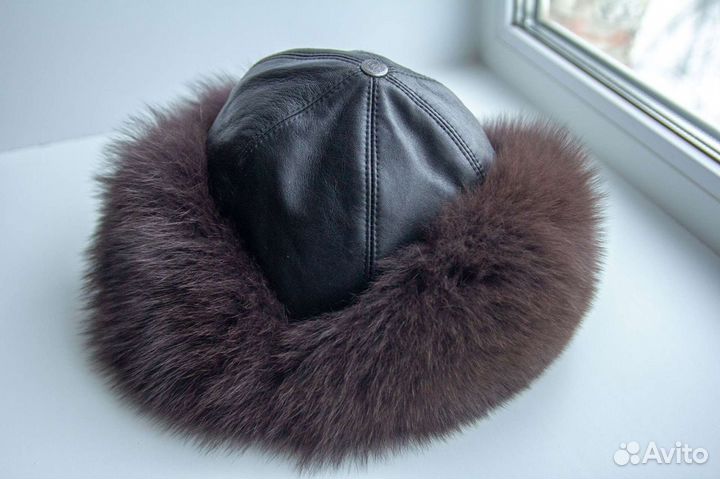 Шапка песец