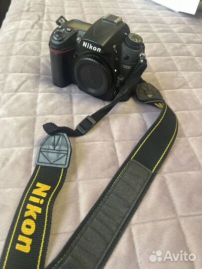 Зеркальный фотоаппарат nikon d7000 с объективом