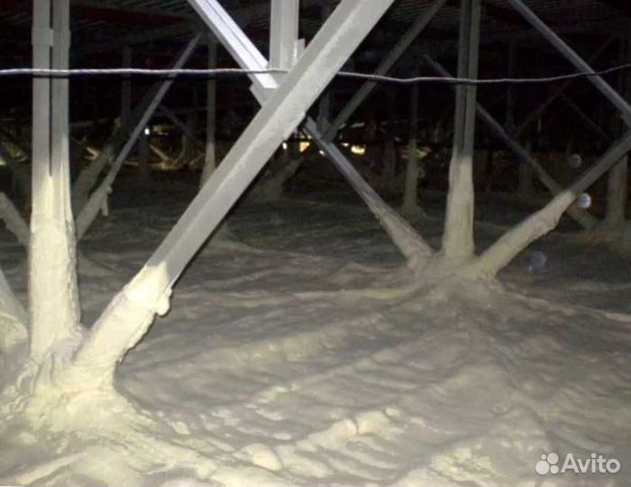 Утепление склада пенополиуретаном (ппу)