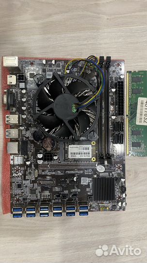 Материнская плата BTC B250C