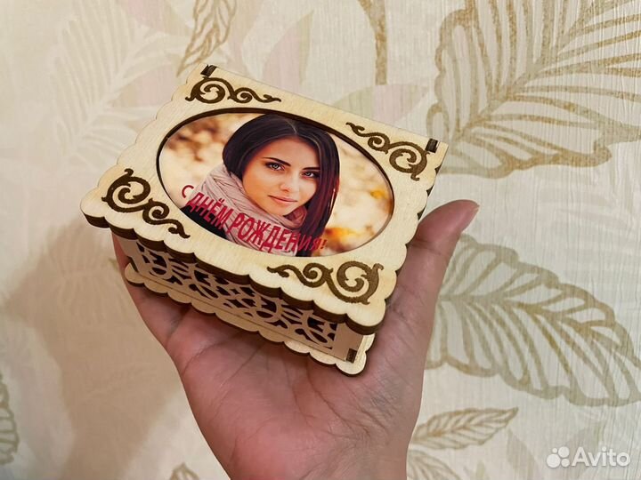 Деревянные шкатулки с вашими фото