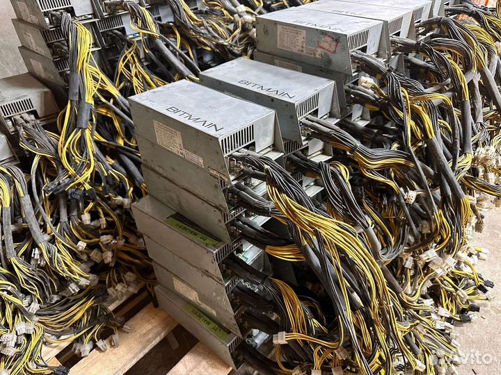 Оригинал блок питания bitmain APW 3++ для L3+, S9