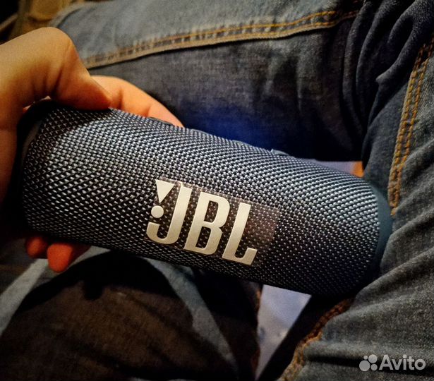 Колонка JBL Flip 6 портативная синяя
